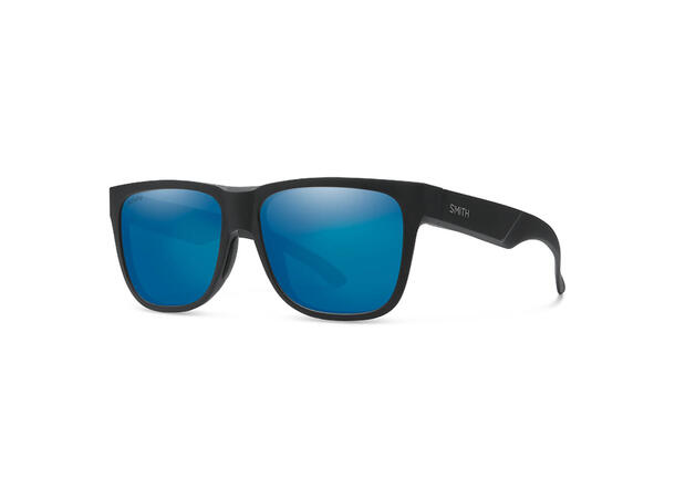 Smith Lowdown 2 Matt Black ChromaPop Polarized Blue Mirror