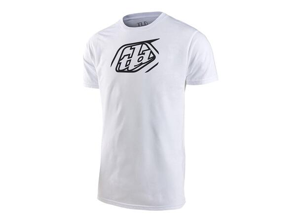 Troy Lee Designs Badge Tee, White White