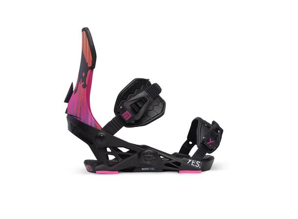 NOW YES. The Collab Bindings, Black/Pink Black/Pink