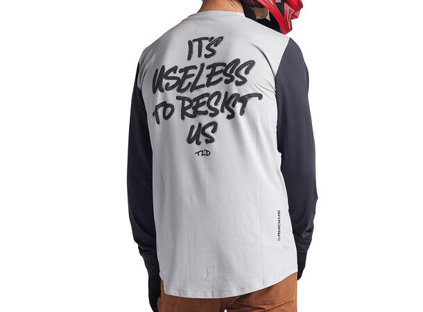 Troy Lee Designs Ruckus LS Ride Tee L Resist Mist, L
