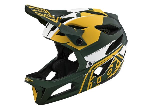Troy Lee Designs Stage Helmet Vector Green