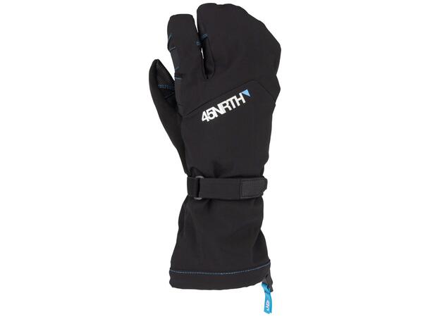 45NRTH Sturmfist 3 Finger Glove, Black Black