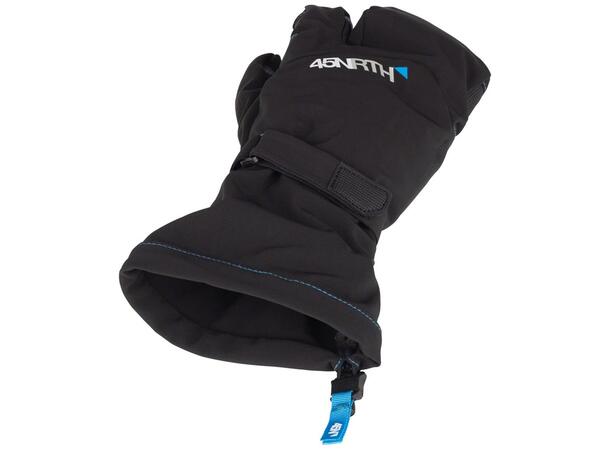 45NRTH Sturmfist 3 Finger Glove, Black Black