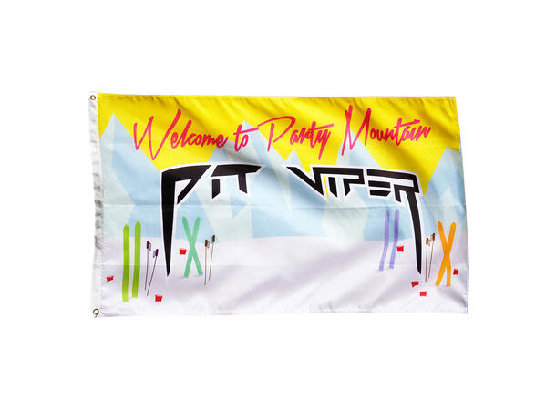 Pit Viper Party Mountain Flag Party Mountain Flag