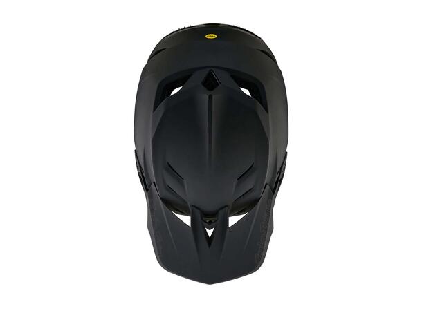 Troy Lee Designs D4 Polyacrylite Helmet Stealth Black