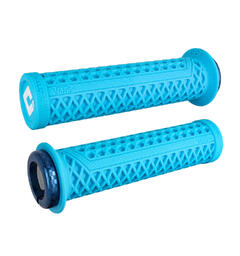 Odi Vans® Lock-On Grips, Light Blue w/Blue Clamps
