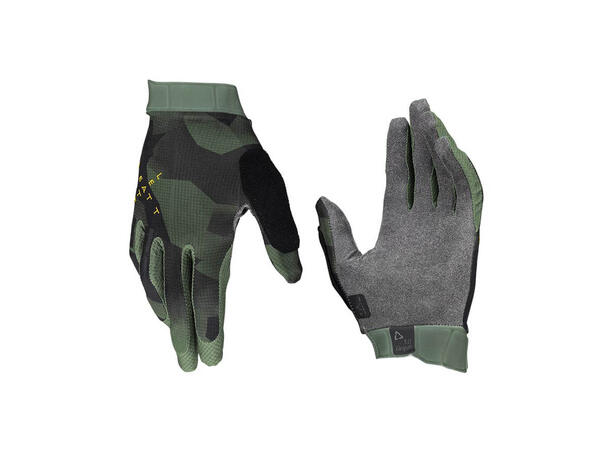 Leatt MTB 1.0 Gloves GripR, Spinach Spinach