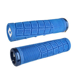 Odi Reflex v2.1 Lock-On MTB Grips White/Blue, 135mm