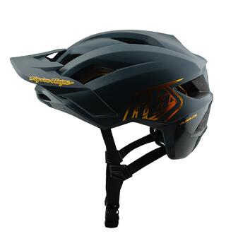 Troy Lee Designs Flowline MIPS Helmet Point Gray/Gold