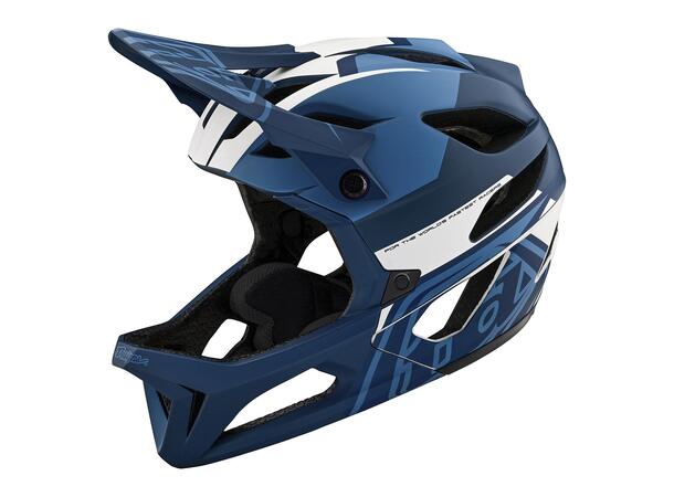 Troy Lee Designs Stage Helmet Vector Blue
