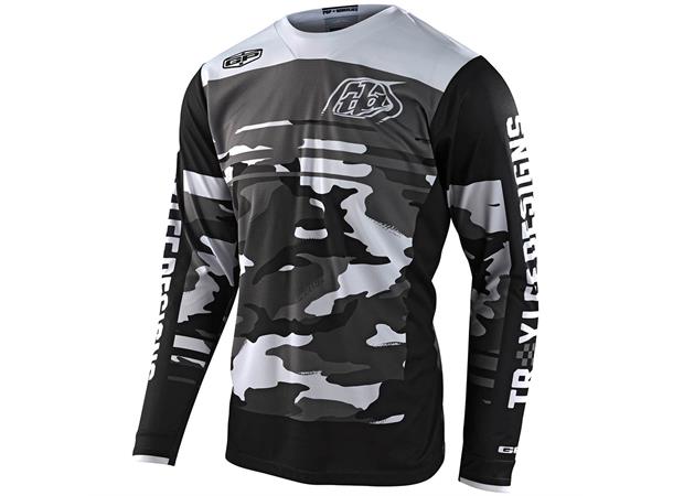 Troy Lee Designs YOUTH GP Jersey Formula Camo Black/Gray