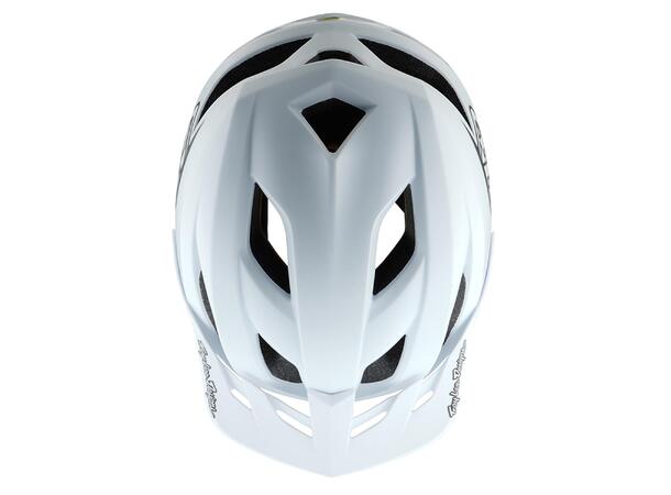 Troy Lee Designs Flowline MIPS Helmet Point White/Black