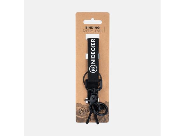 Nidecker Universal Safety Leash, Black One Size