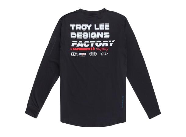 Troy Lee Designs Ruckus LS Ride Tee Factory Carbon