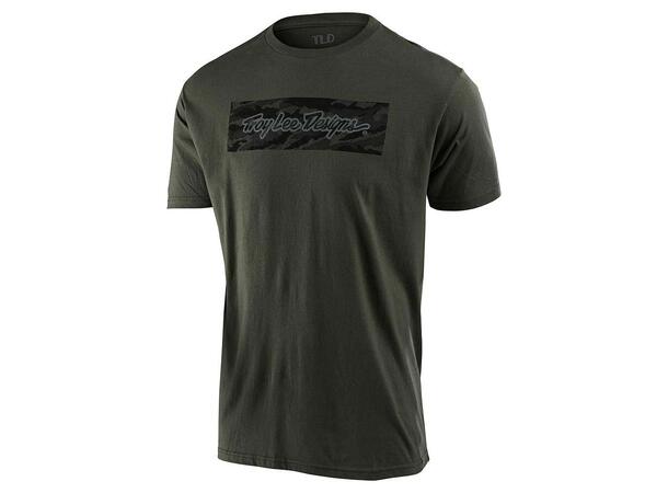 Troy Lee Designs Signatur Block Camo Tee Surplus Green SM