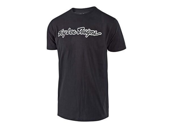 Troy Lee Designs Signature Tee MD Black MD