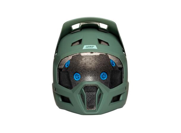 Leatt MTB Gravity 1.0 Helmet, Teal Teal