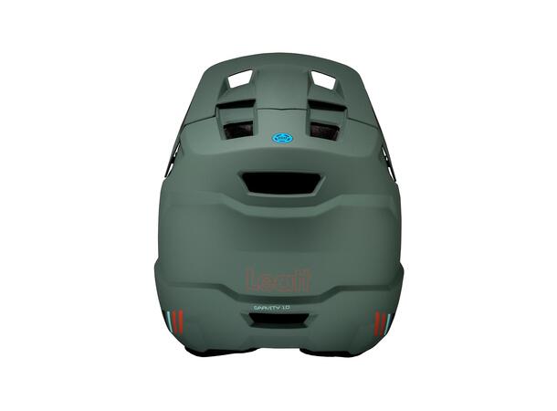 Leatt MTB Gravity 1.0 Helmet, Teal Teal