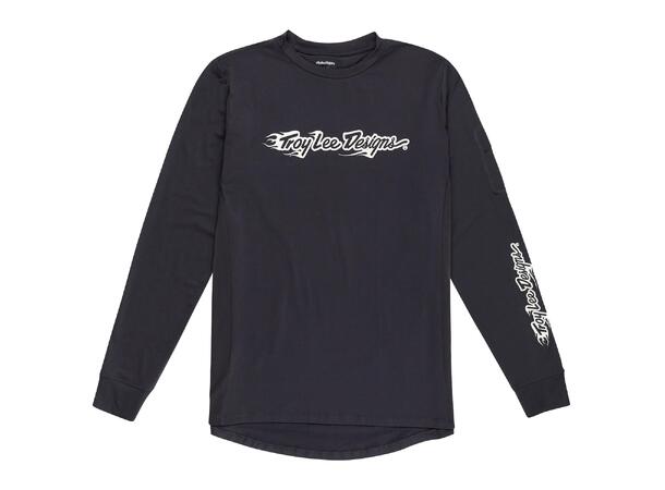 Troy Lee Designs Ruckus LS Ride Tee Burnout Carbon