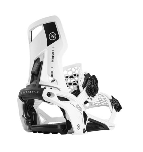 Nidecker Bindings Supermatic, White White