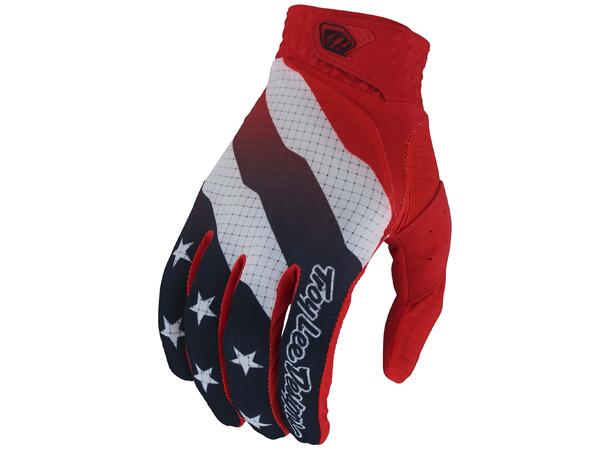 Troy Lee Designs Air Glove MD Stripes & Stars Red, MD