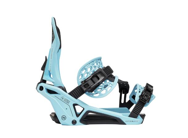 Nidecker Bindings Supermatic Cyan L Escape Cyan, L (41.5-44 EU)