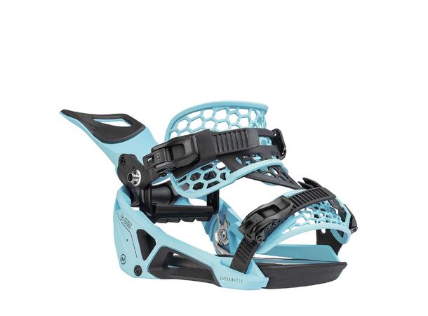 Nidecker Bindings Supermatic Cyan L Escape Cyan, L (41.5-44 EU)