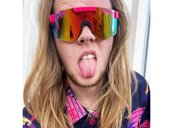 Pit Viper Original The Radical, Regular Regular, Polarized Rainbow