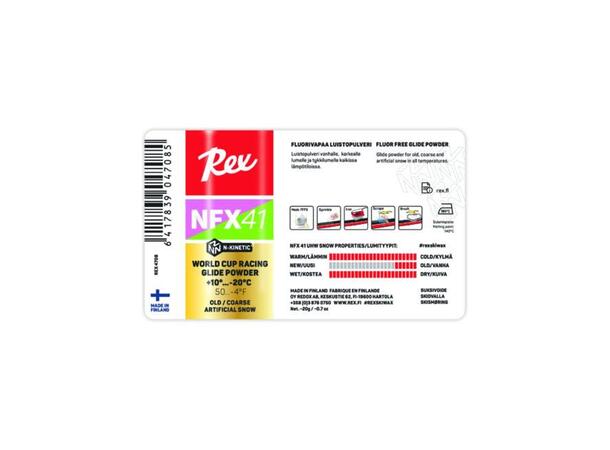 Rex NFX 41 Pink/Green UHW Powder +10°C to –20°C