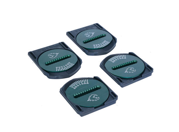 Spark Canted Pucks, Green