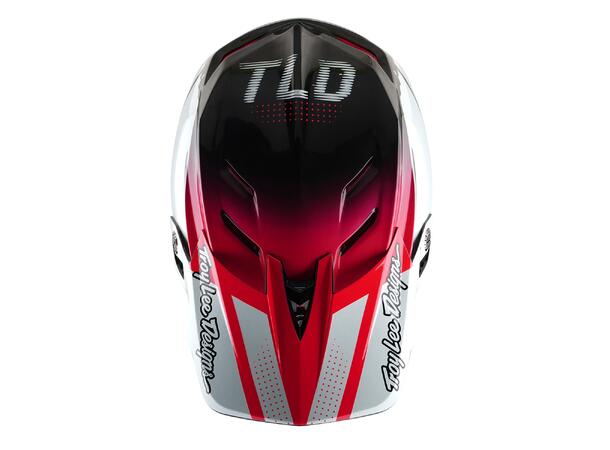 Troy Lee Designs D4 Carbon Helmet Drip White