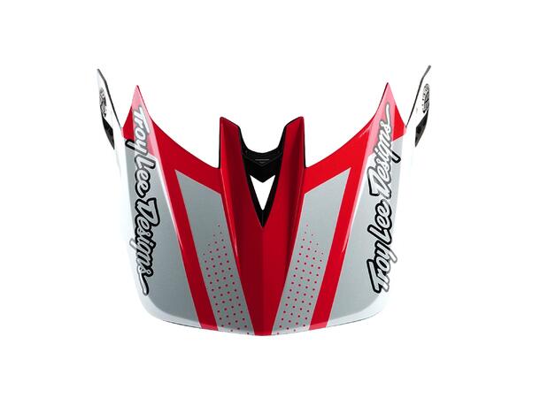 Troy Lee Designs D4 Carbon Helmet Drip White