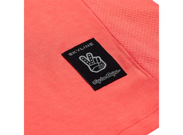 Troy Lee Designs Skyline LS Ride Tee L Peace & Wheelies Melon, L