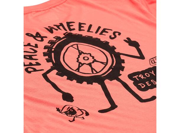 Troy Lee Designs Skyline LS Ride Tee L Peace & Wheelies Melon, L