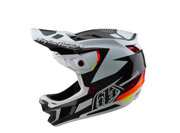Troy Lee Designs D4 Carbon Helmet Optic Black