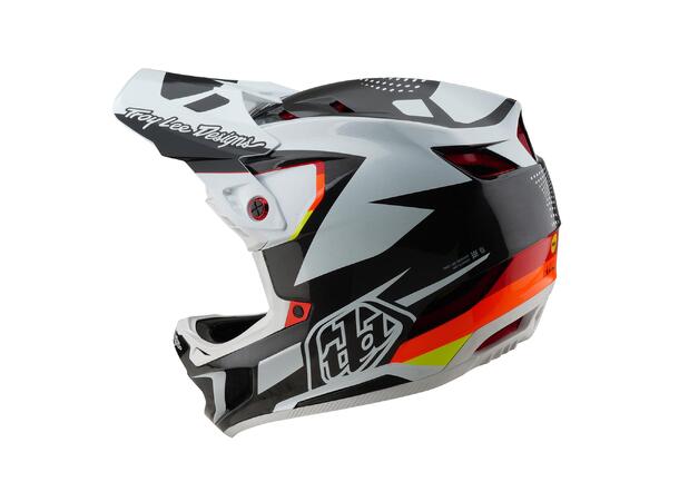 Troy Lee Designs D4 Carbon Helmet Optic Black