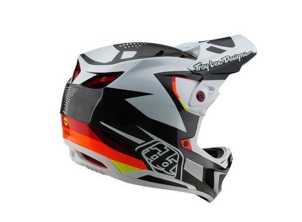 Troy Lee Designs D4 Carbon Helmet Optic Black