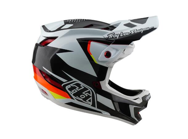 Troy Lee Designs D4 Carbon Helmet Optic Black