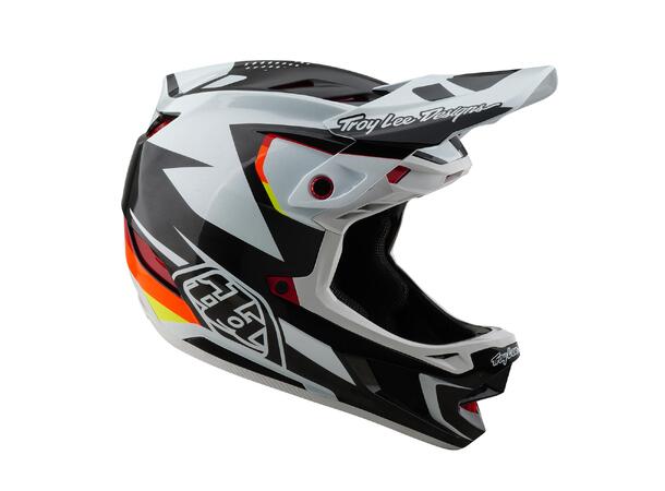 Troy Lee Designs D4 Carbon Helmet Optic Black