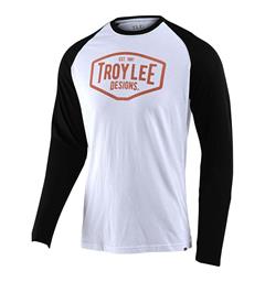 Troy Lee Designs Motor Oil LS White/Black