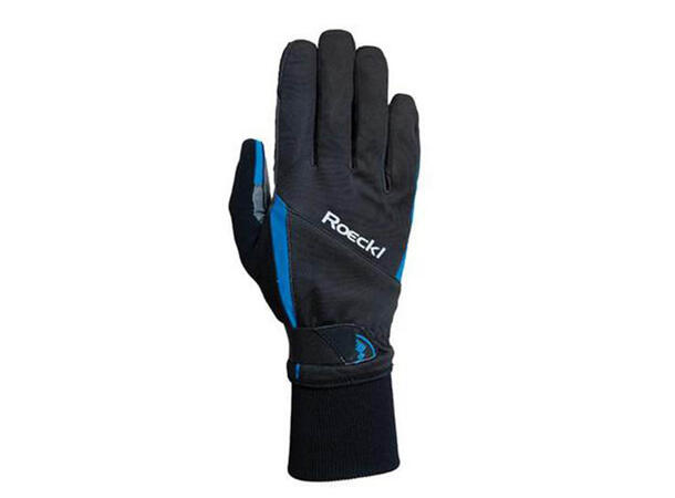 Roeckl Lappi Glove, Black/Blue