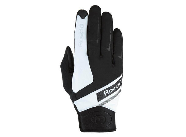 Roeckl Lidhult Glove, Black/White