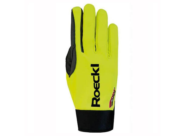 Roeckl Lit Glove, Neon Yellow