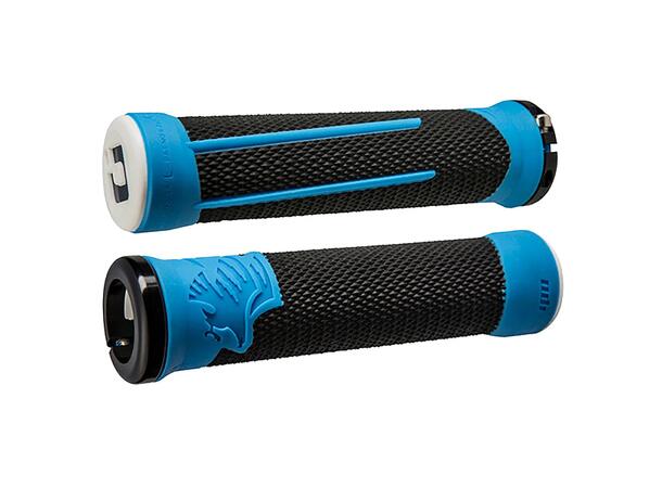 Odi AG-2 Signature v2.1 Lock-On Grips Black/Blue, w/ Black Clamps