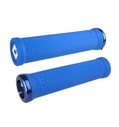 Odi Ruffian v2.1 Lock-On MTB Grips 135mm White/Blue