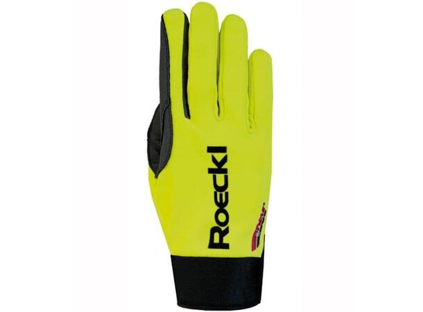 Roeckl Lit Glove Neon Yellow 6.5