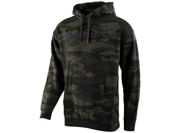 Troy Lee Designs Signature PO Hoodie Forest Camo