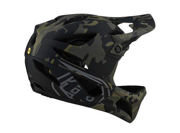 Troy Lee Designs Stage Helmet Camo Olive, M/L