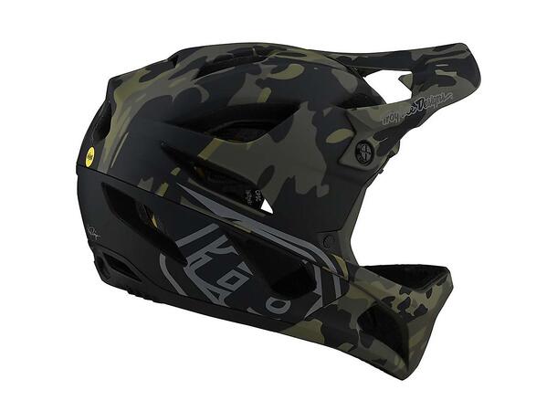 Troy Lee Designs Stage Helmet Camo Olive MD/LG