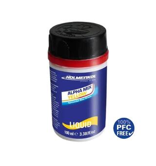 Holmenkol Alphamix Yellow Liquid 100ml 0&#176;C til –4&#176;C